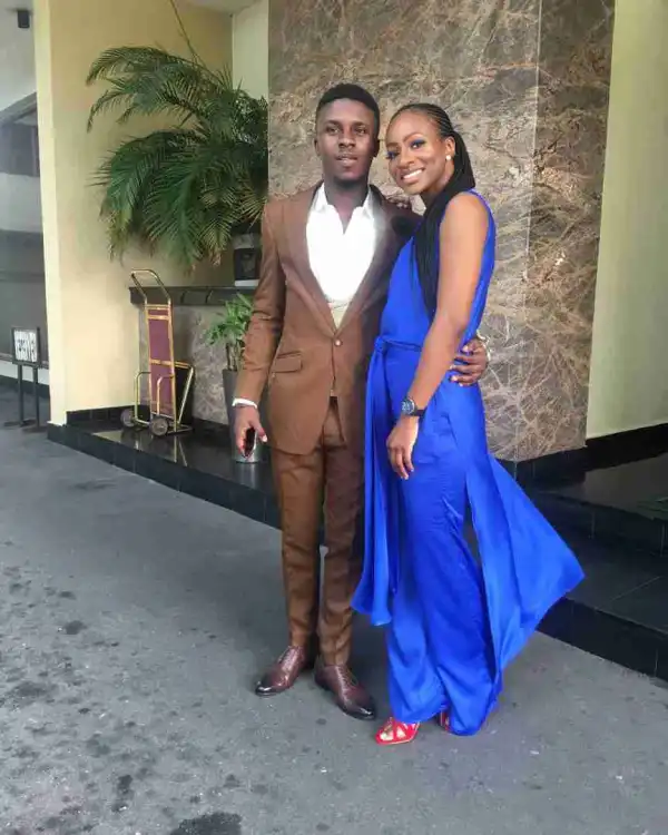 #BBNaija: Evicted housemates, Anto and Lolu serving pre-wedding photos goals
